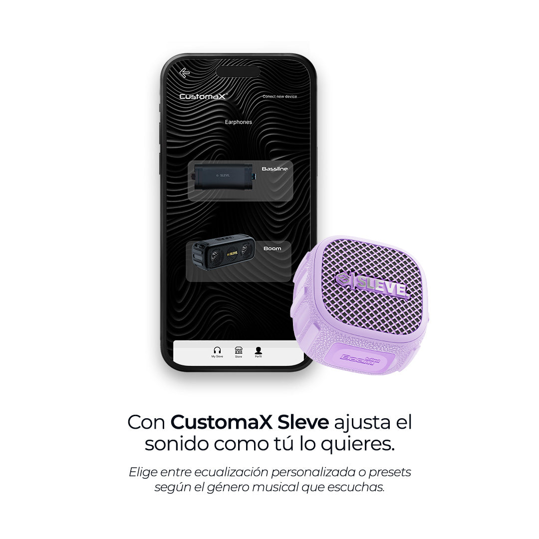 Parlante Bluetooth Sleve Boom Mini