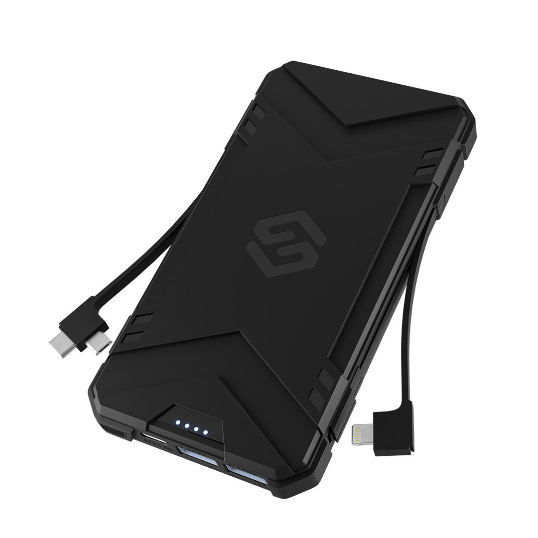 Power X 10.000 Mah Black