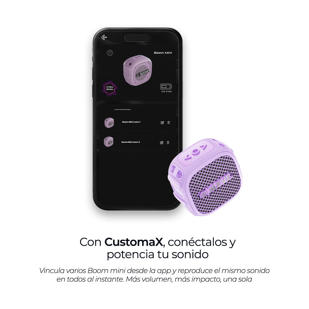 Parlante Bluetooth Sleve Boom Mini