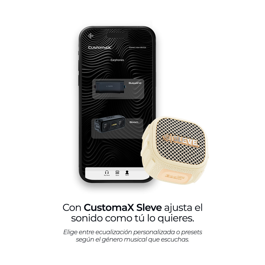 Parlante Bluetooth Sleve Boom Mini