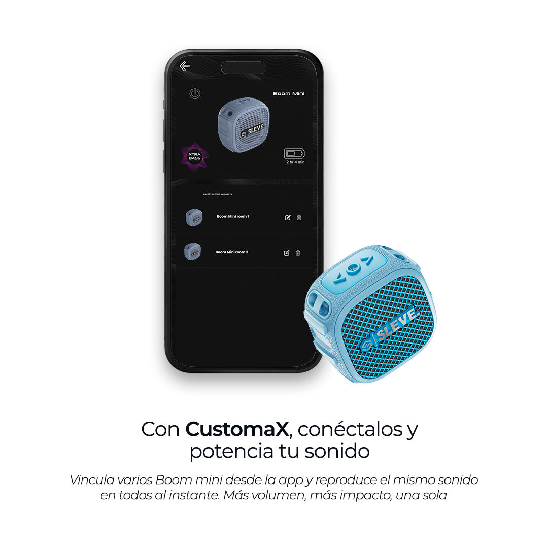 Parlante Bluetooth Sleve Boom Mini