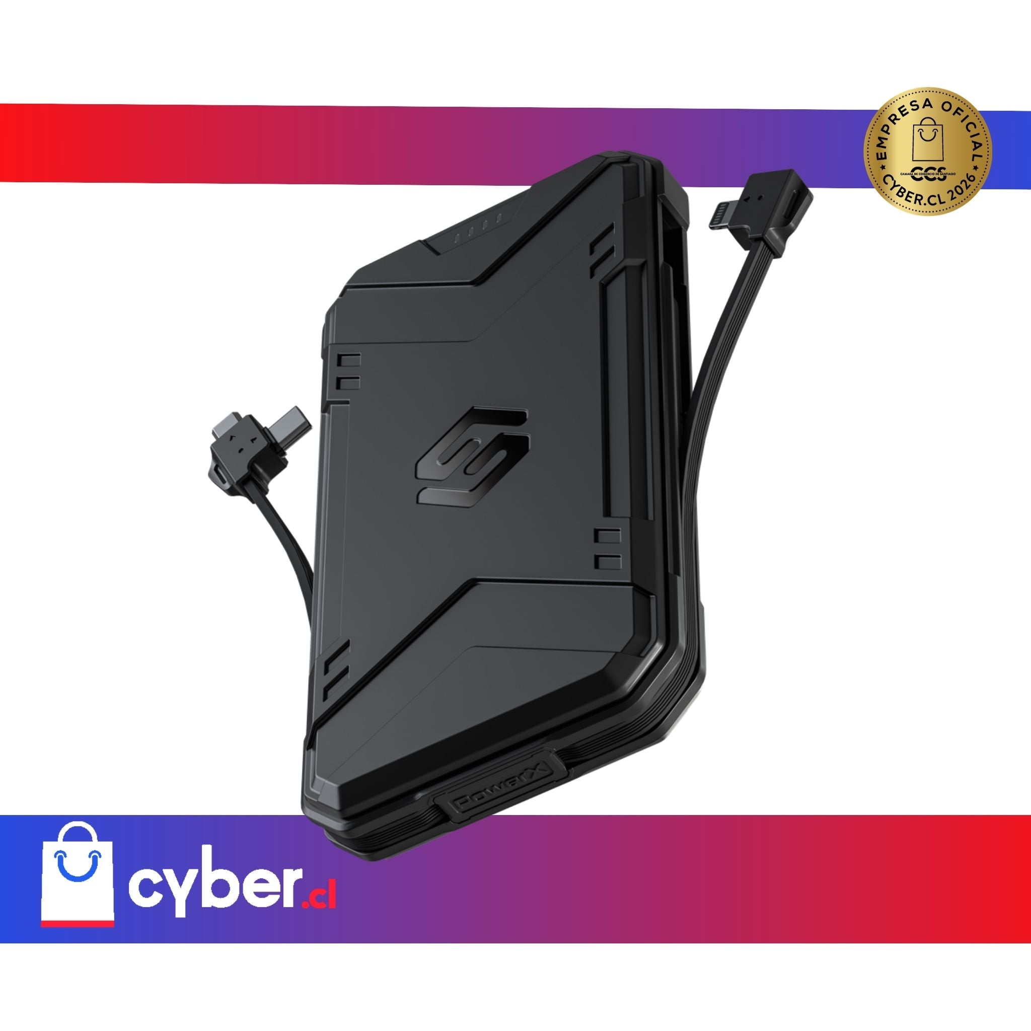 Power X 10.000 Mah Black