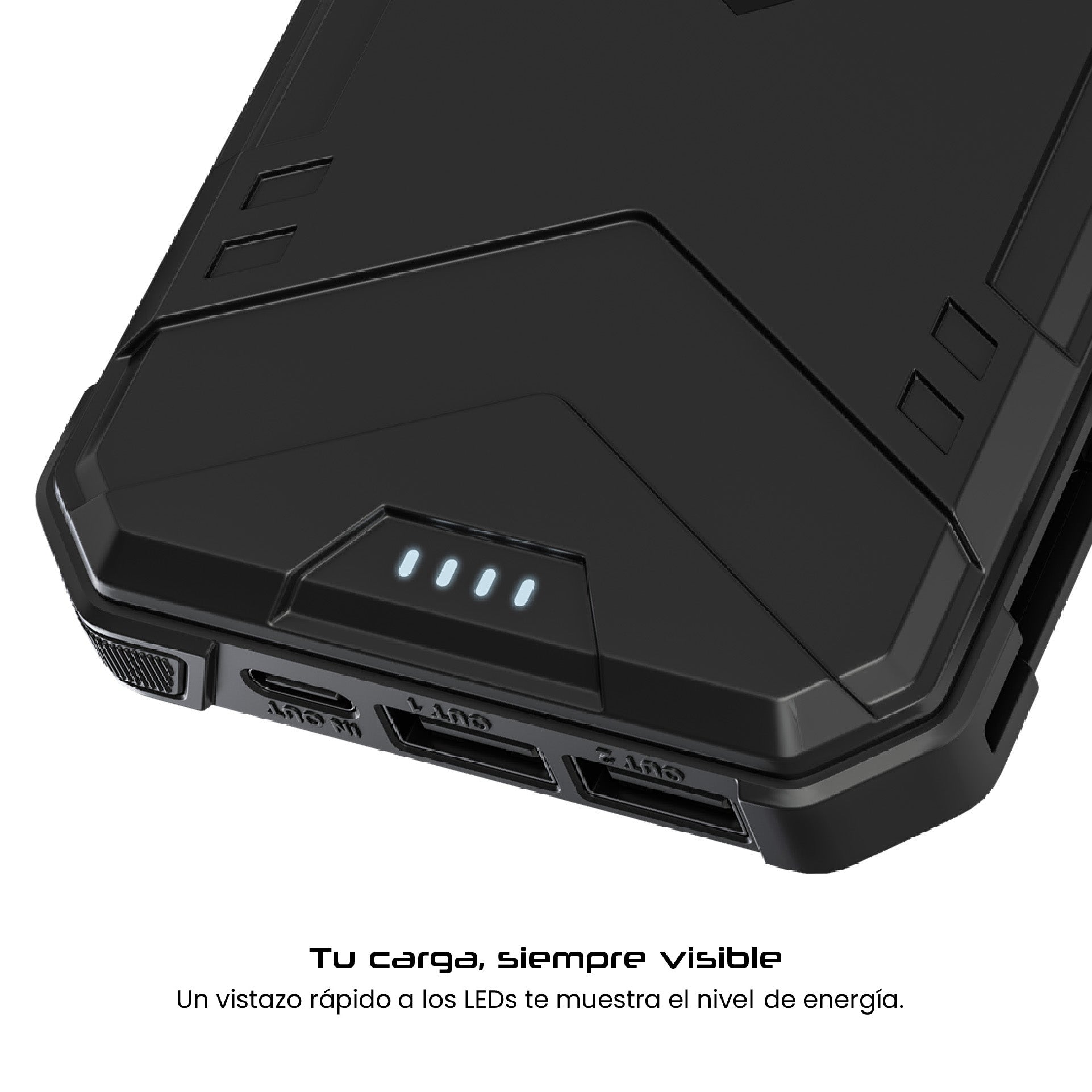 Power X 10.000 Mah Black