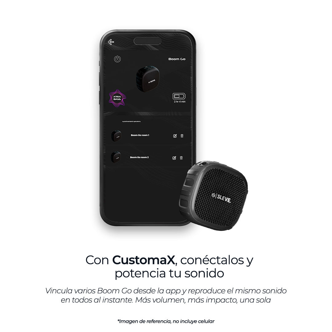 Parlante Bluetooth Sleve Boom Go