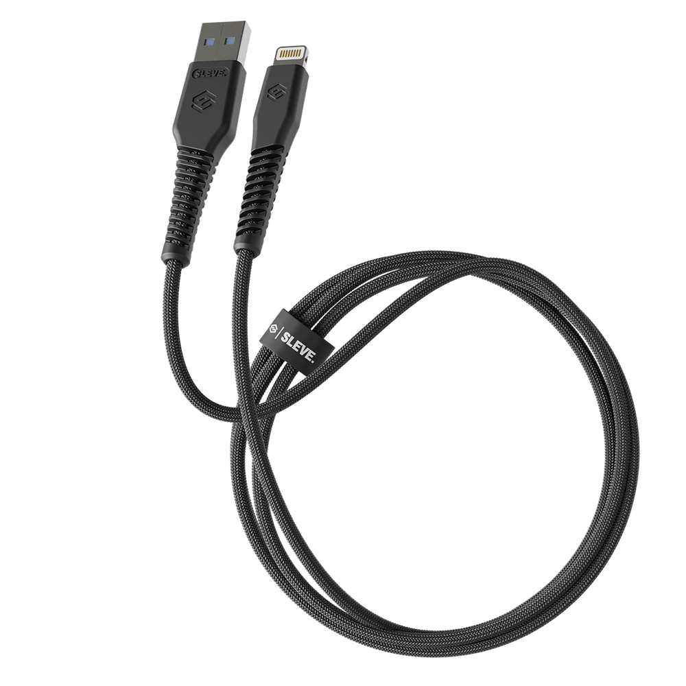 Line X Usb A Lightning Black