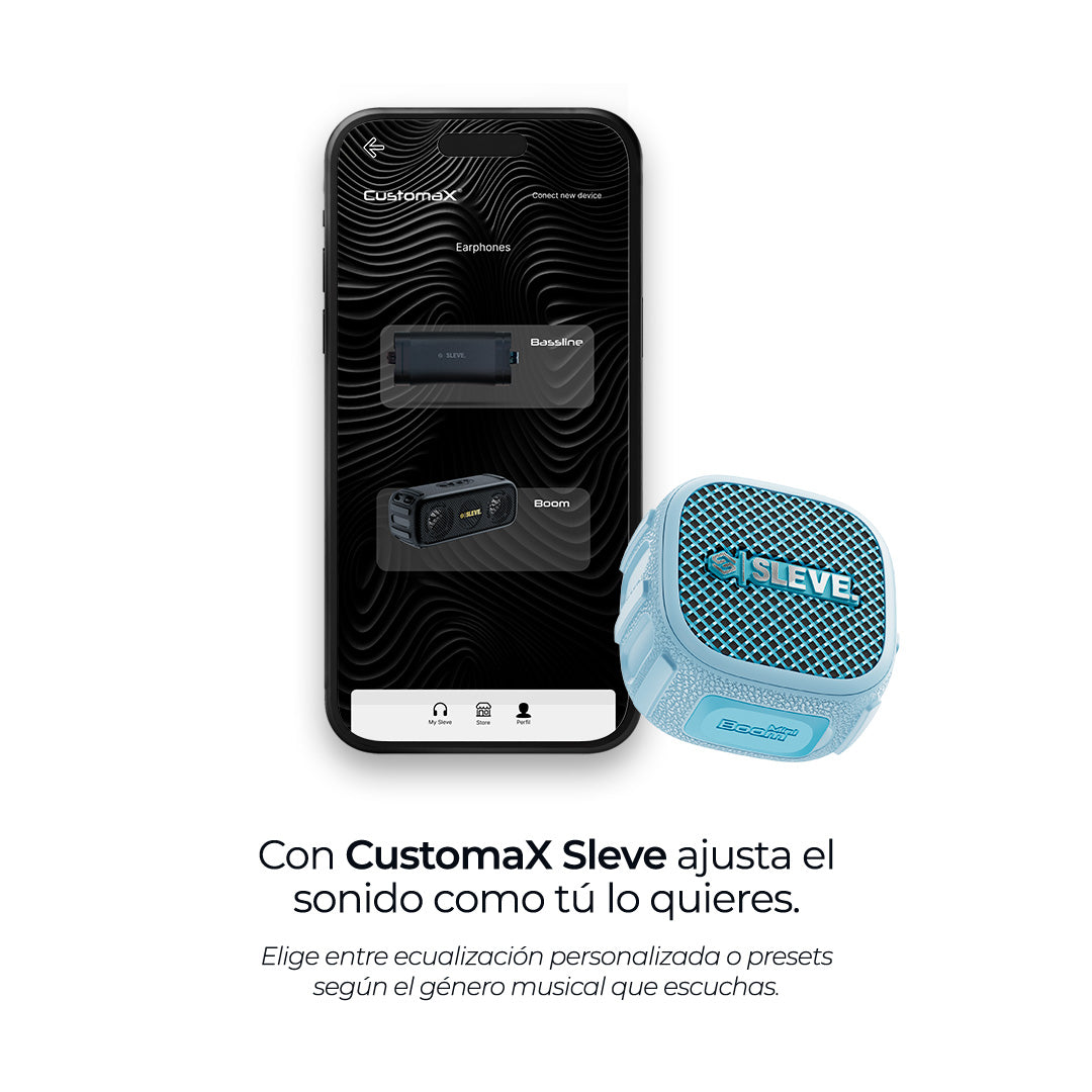 Parlante Bluetooth Sleve Boom Mini