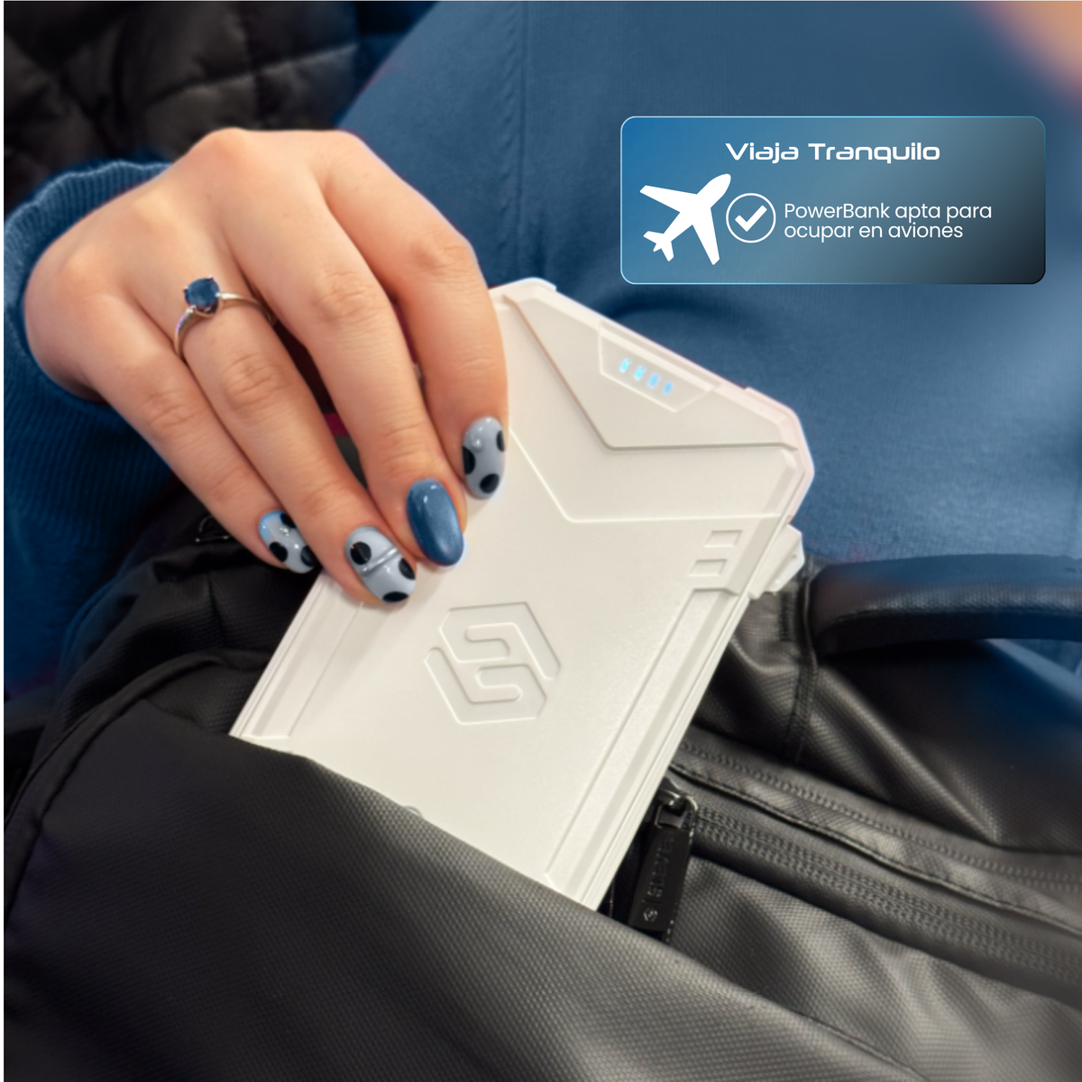 Power X 10.000 Mah White