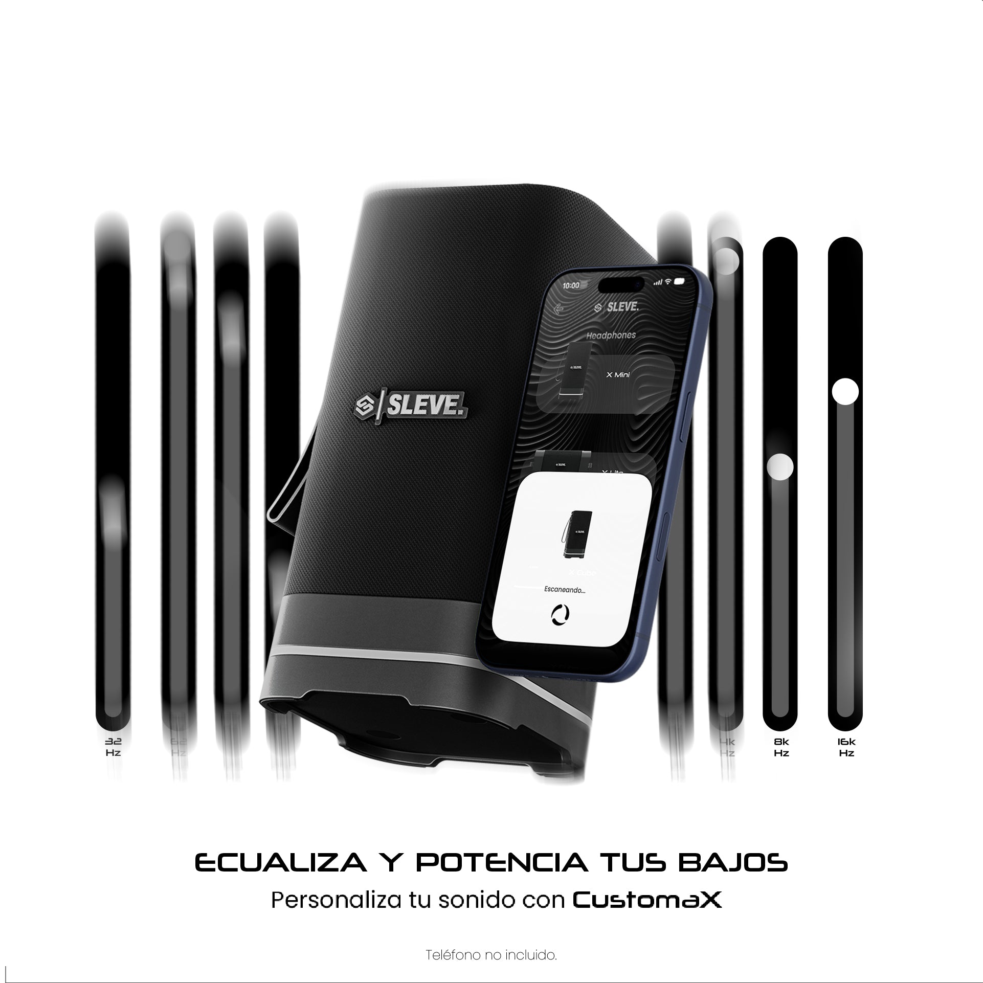 Parlante Bluetooth Sleve BasslineX Mini