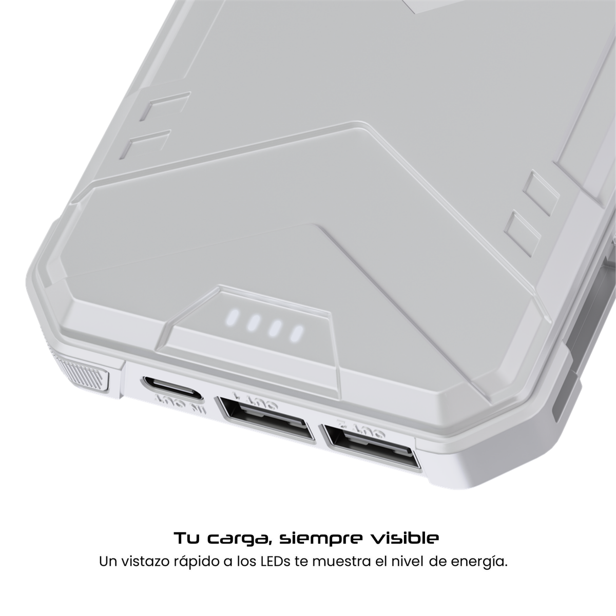 Power X 10.000 Mah White