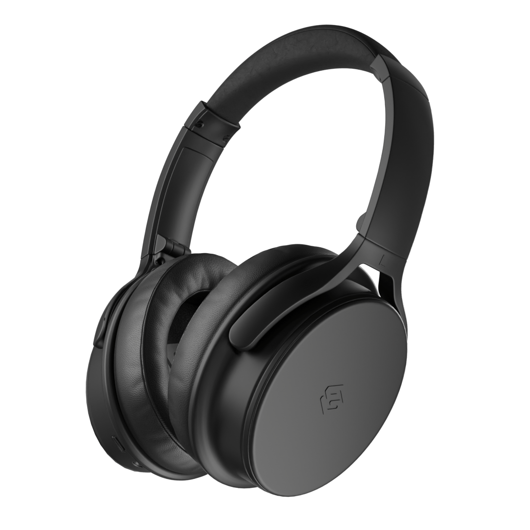 Audífonos inalámbricos Evo Black con cancelación de ruido pasiva – Sleve Mobile Chile
