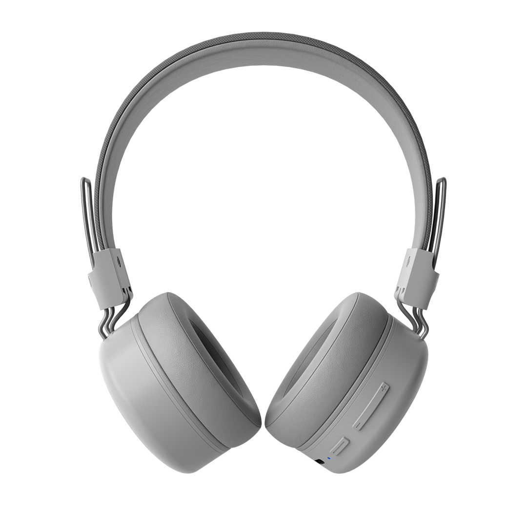 Audífonos inalámbricos Studio Silver, vista frontal – Sleve Mobile Chile