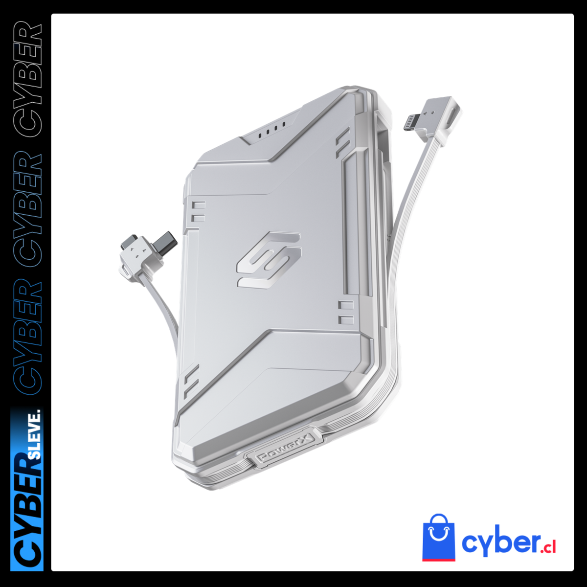 Power X 10.000 Mah White