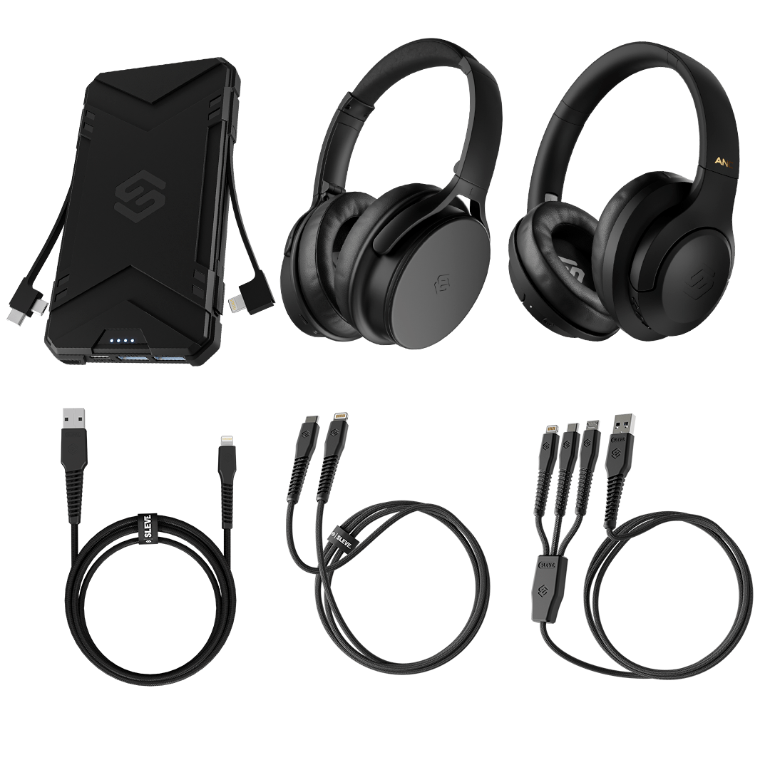 Pack Pulse Anc + Evo + Power Bank + Line X Triple + Line X A a iOS + Line X C a iOS - Sleve Mobile Chile