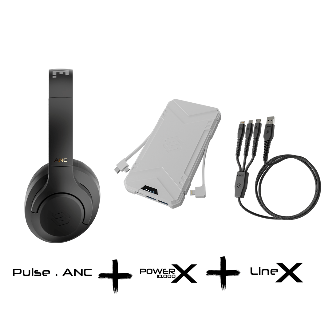 Pack Pulse ANC + Power X + Line X Triple - Sleve Mobile Chile