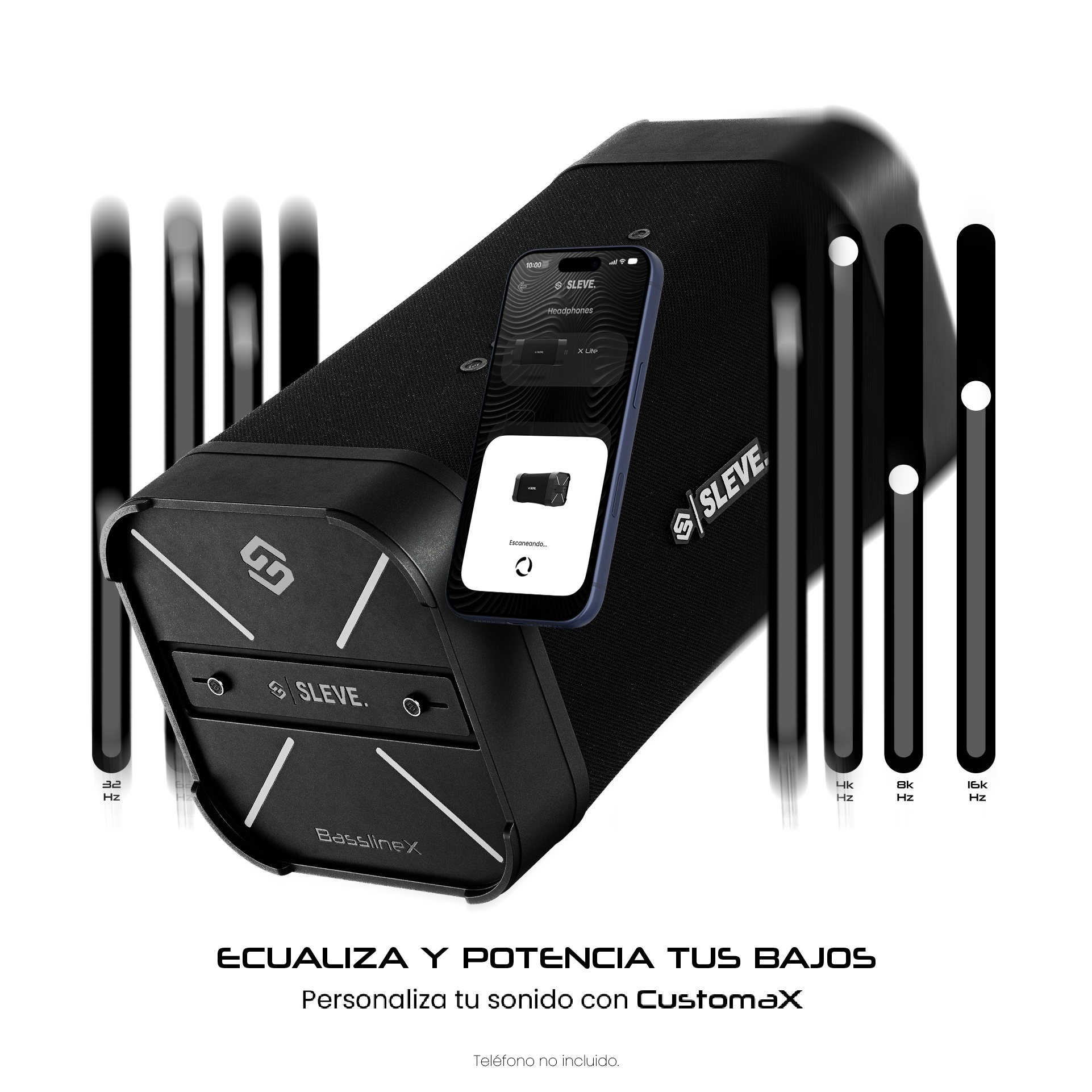 Parlante Bluetooth Sleve BasslineX Pro