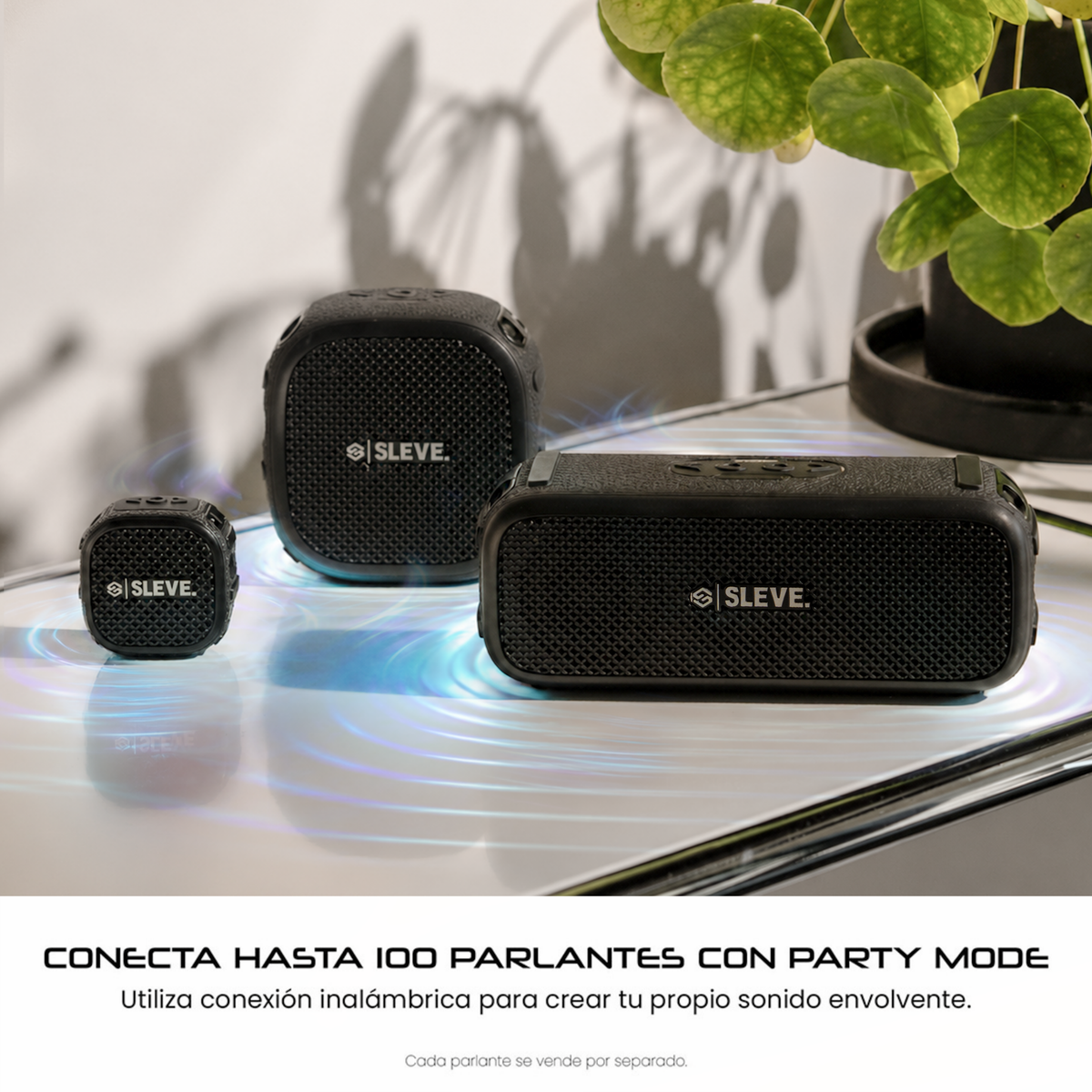 Parlante Bluetooth Sleve Boom +