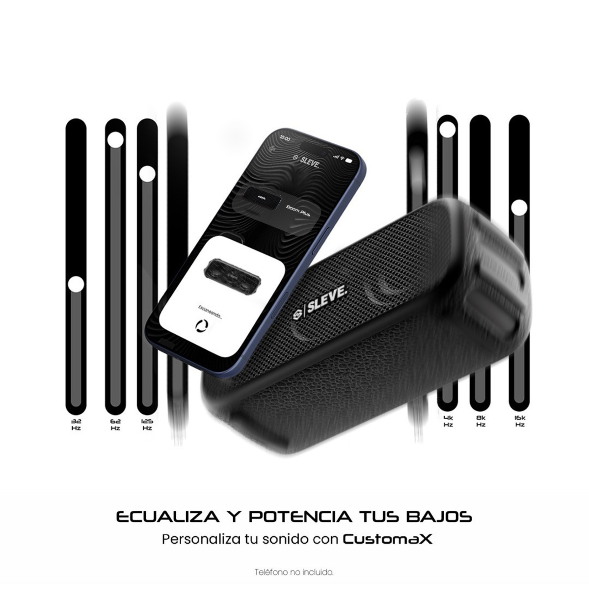 Parlante Bluetooth Sleve Boom +