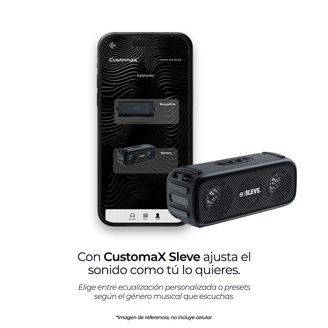 Parlante Bluetooth Sleve Boom +