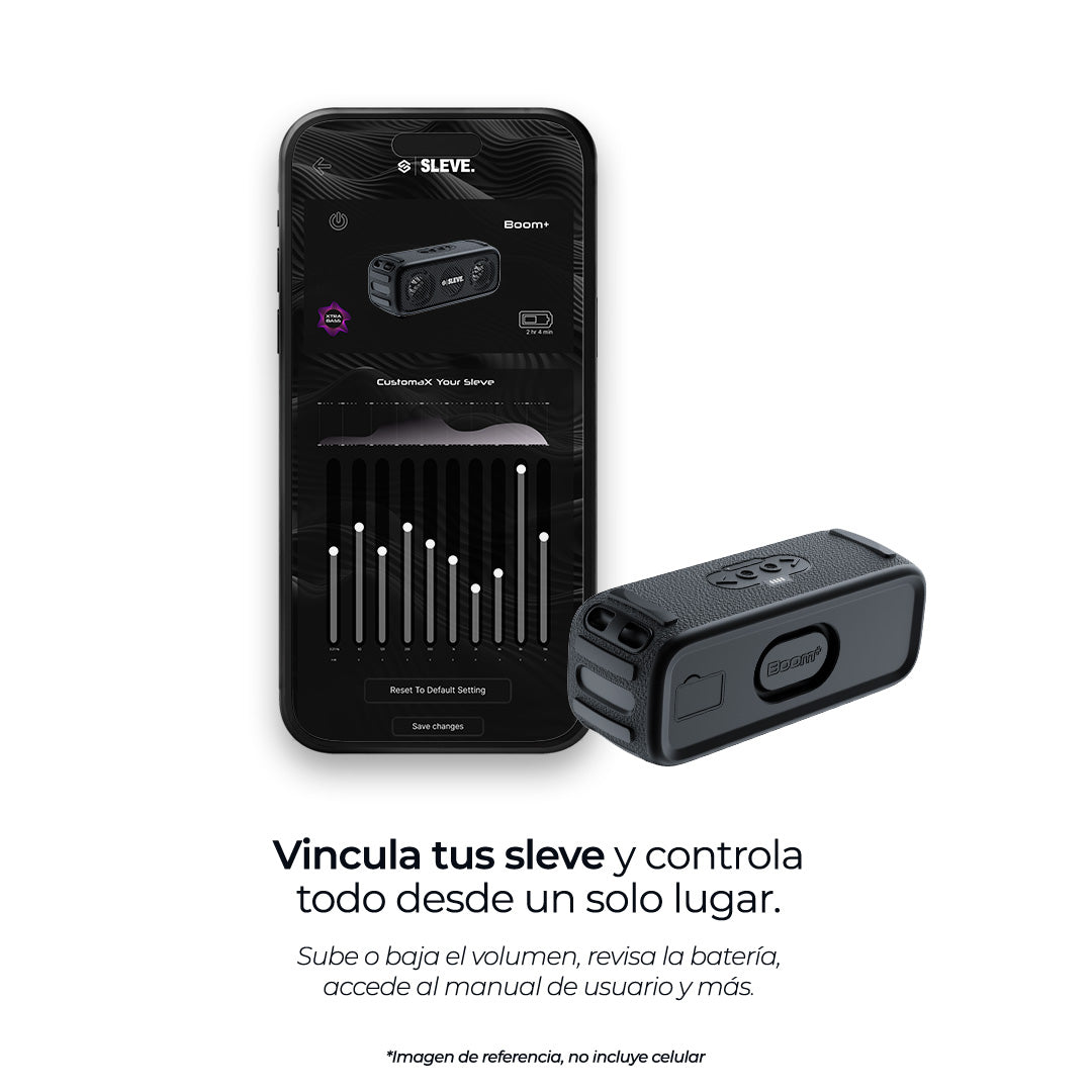 Parlante Bluetooth Sleve Boom +