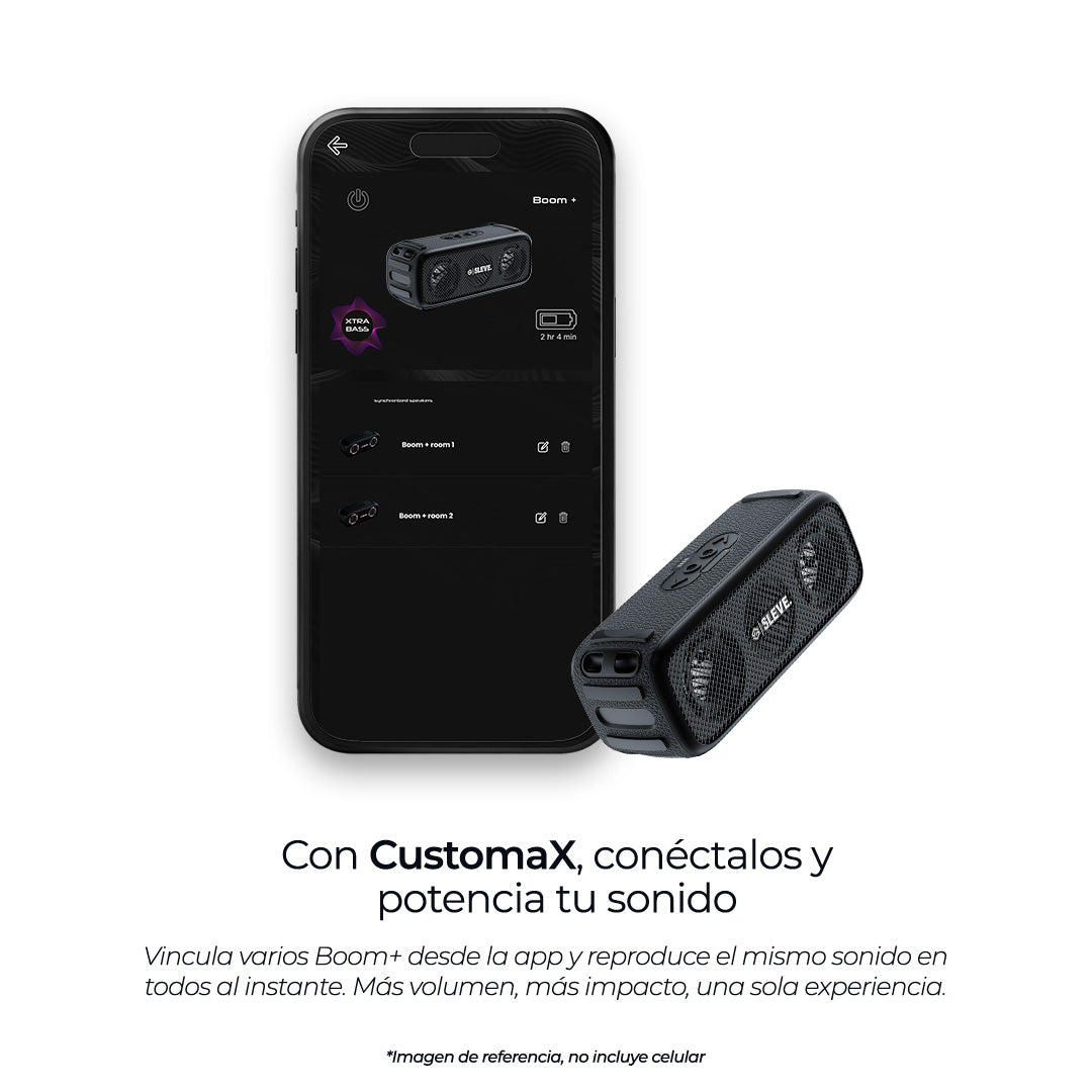Parlante Bluetooth Sleve Boom +